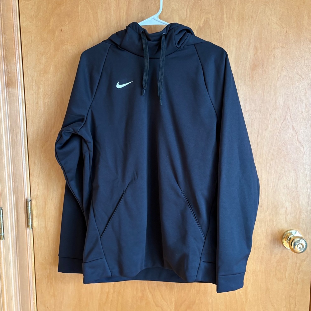 Nike‎ Therma-FIT Training Hoodie Mens S Black CN9473-010 Pullover Fleece